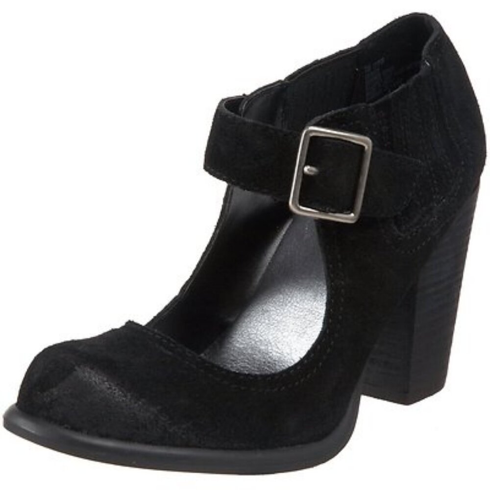 *MUST GO* Mia New Women's Coyote Pump Black Leather 8M - OWG/6957